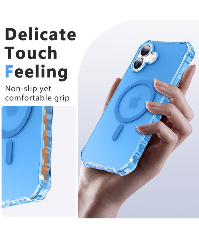 Coque iPhone 16 Plus Protection Militaire avec Bords Ondulés