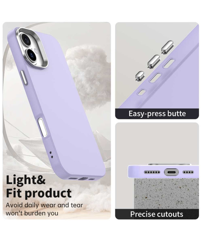 Coque iPhone 16 Plus Protection Antichoc et Design Minimaliste