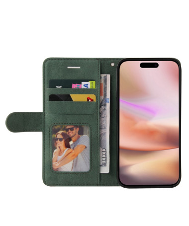 Housse iPhone 16 Plus Bicolore artistique Vert - photo 13
