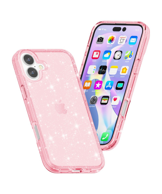 Coque iPhone 16 Plus Paillettes Scintillantes