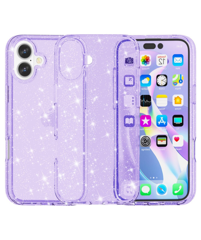 Coque iPhone 16 Plus Paillettes Scintillantes