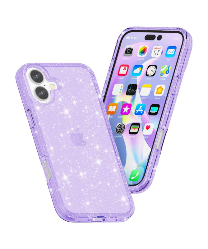 Coque iPhone 16 Plus Paillettes Scintillantes