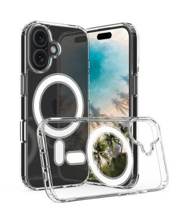 Coque iPhone 16 Plus Transparente MagSafe