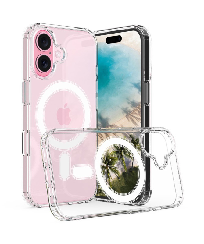 Coque iPhone 16 Plus Transparente MagSafe