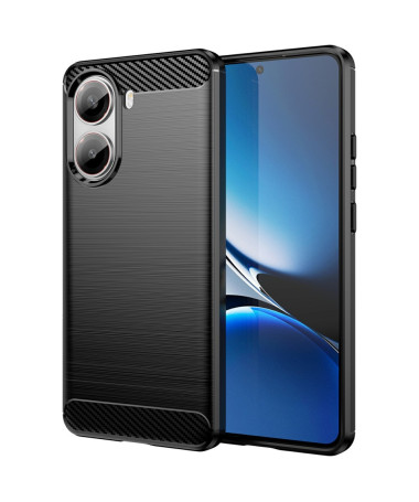 Coque Poco X7 Pro - Finition Carbone Brossée