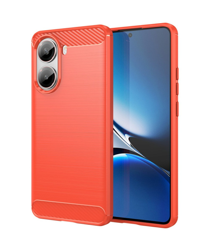 Coque Poco X7 Pro - Finition Carbone Brossée