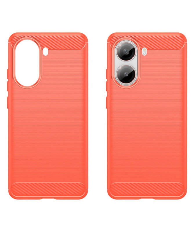 Coque Poco X7 Pro - Finition Carbone Brossée