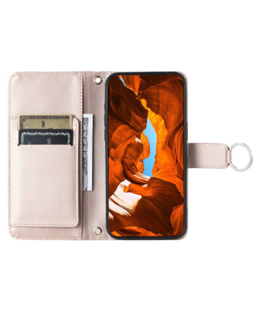 Elverum - Housse Xiaomi Redmi Note 14 Pro 5G / Poco X7 Matelassé avec Bandoulière Or Rose - photo 18
