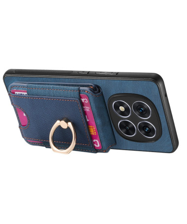 FLIPGUARD - Coque Xiaomi Redmi Note 14 Pro 5G / Poco X7 avec Porte-cartes et Anneau Multifonction Bleu marine - photo 7