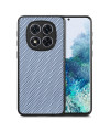 VIKSLA - Coque Xiaomi Redmi Note 14 Pro 5G / Poco X7 Style Fibre de Carbone