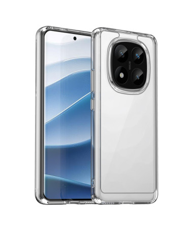 Coque transparente Xiaomi Redmi Note 14 Pro 5G / Poco X7 avec protection d'écran en verre trempé