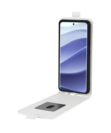 Housse Xiaomi Redmi Note 14 Pro 5G / Poco X7 simili cuir avec rabat verticale Blanc - photo 12