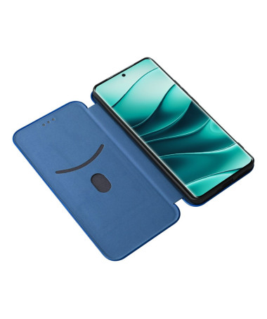 CARVIK - Étui Xiaomi Redmi Note 14 Pro 5G / Poco X7 Fibre de Carbone Bleu - photo 15