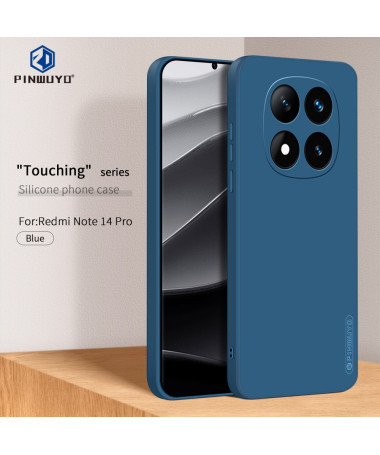 Coque Xiaomi Redmi Note 14 Pro 5G / Poco X7 PINWUYO en silicone Bleu Paon - photo 4
