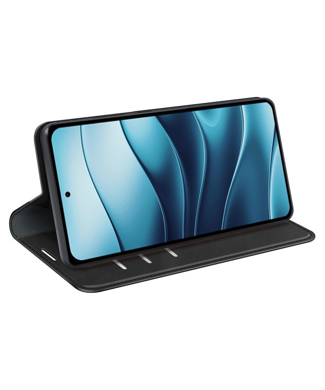 Étui Xiaomi Redmi Note 14 4G simili cuir fonction stand