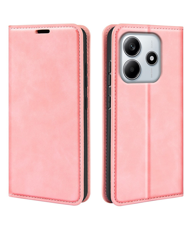 Étui Xiaomi Redmi Note 14 4G simili cuir fonction stand