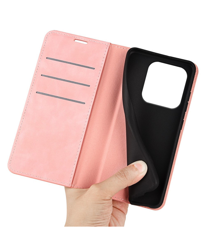 Étui Xiaomi Redmi Note 14 4G simili cuir fonction stand