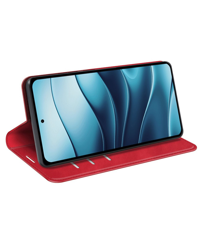 Étui Xiaomi Redmi Note 14 4G simili cuir fonction stand