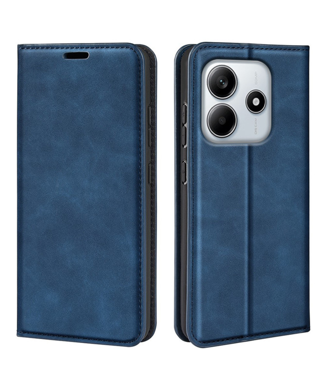 Étui Xiaomi Redmi Note 14 4G simili cuir fonction stand