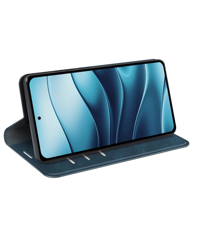 Étui Xiaomi Redmi Note 14 4G simili cuir fonction stand
