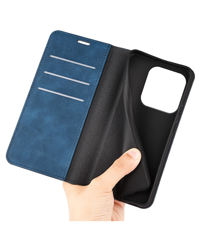 Étui Xiaomi Redmi Note 14 4G simili cuir fonction stand
