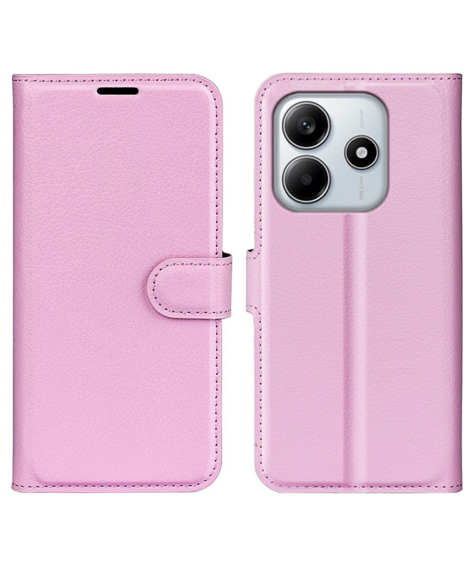 Étui Xiaomi Redmi Note 14 4G style cuir porte cartes