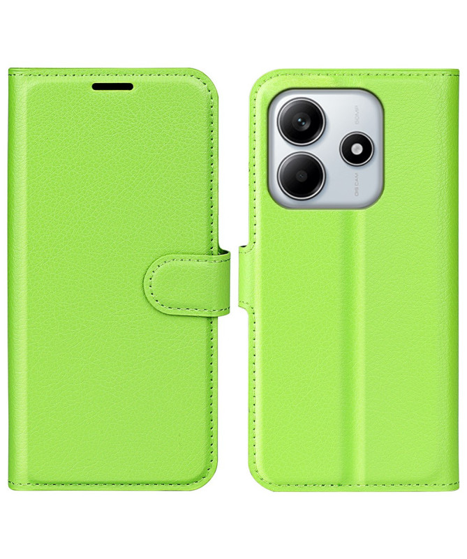 Étui Xiaomi Redmi Note 14 4G style cuir porte cartes