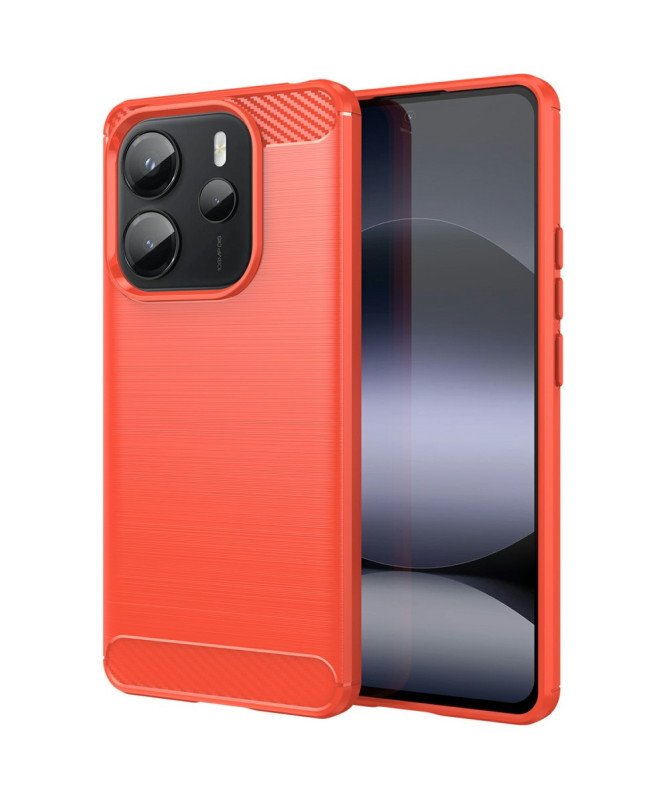 Coque Xiaomi Redmi Note 14 4G Finition Carbone Brossée