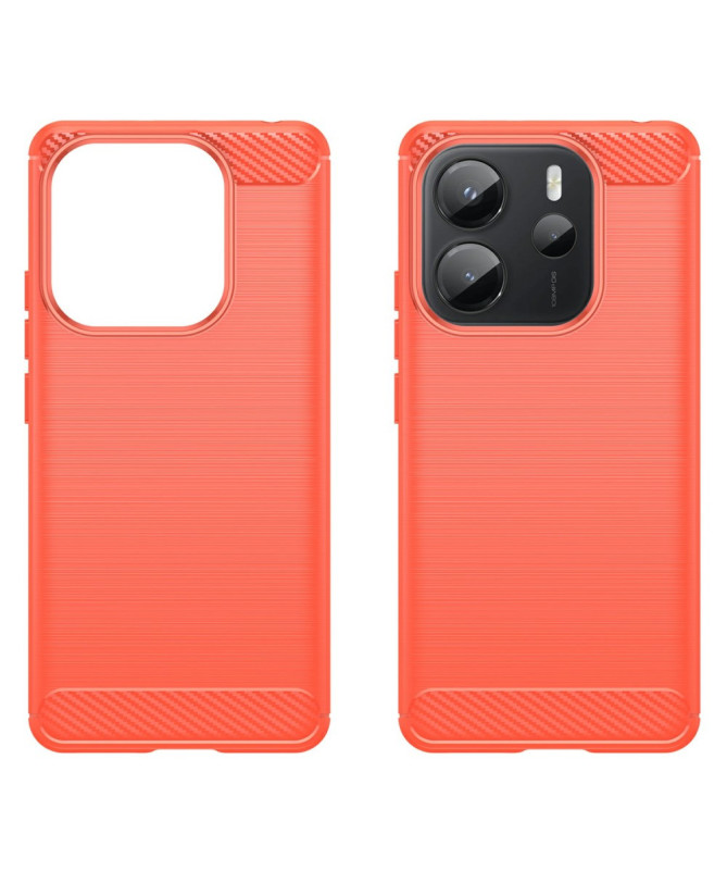 Coque Xiaomi Redmi Note 14 4G Finition Carbone Brossée