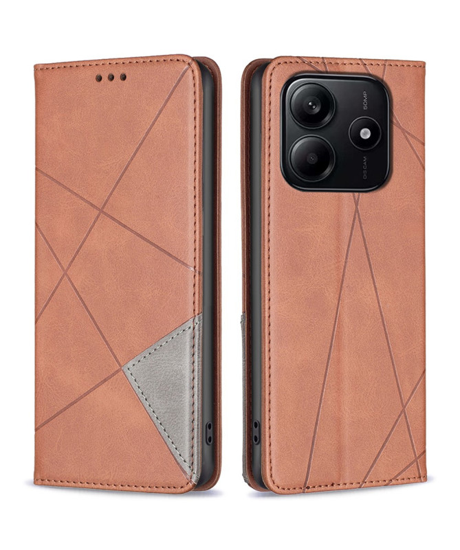 Housse Xiaomi Redmi Note 14 4G Célinia Style Cuir Porte-cartes