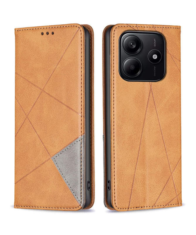 Housse Xiaomi Redmi Note 14 4G Célinia Style Cuir Porte-cartes