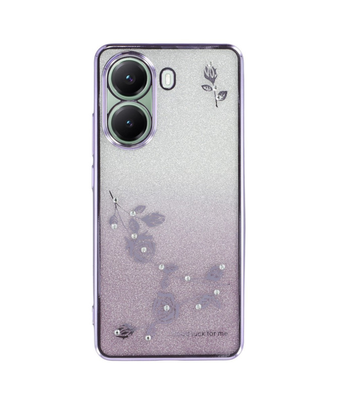 Coque Poco X7 Pro Glamour Glitz avec Anneau