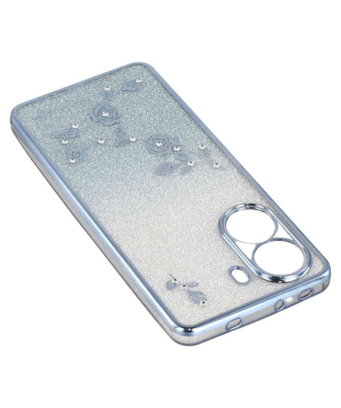 Coque Poco X7 Pro Glamour Glitz avec Sangle