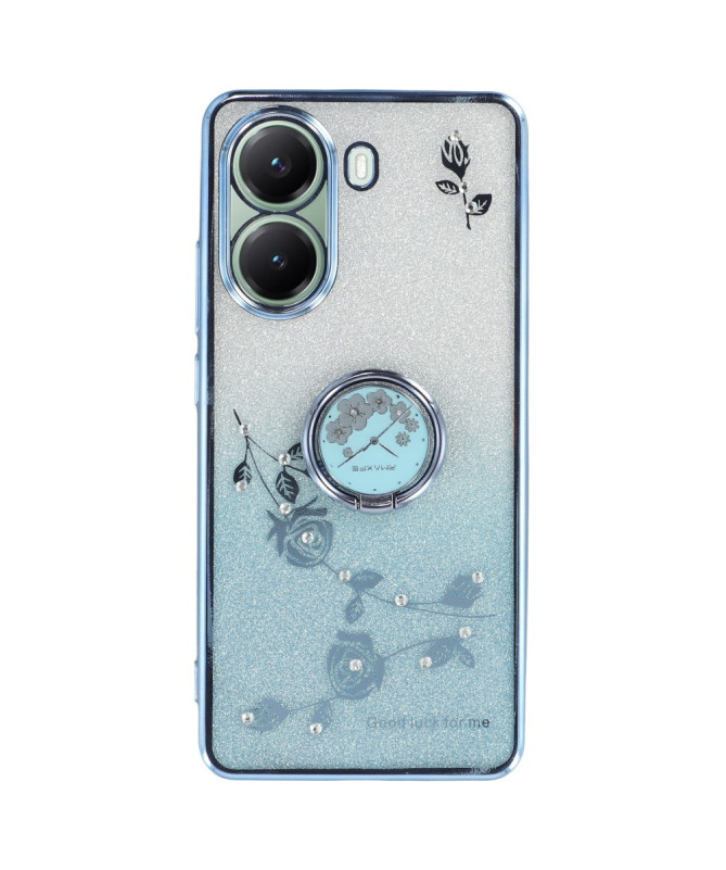 Coque Poco X7 Pro Glamour Glitz avec Anneau