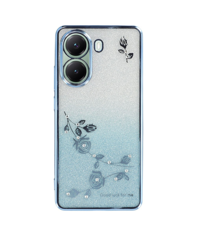 Coque Poco X7 Pro Glamour Glitz avec Anneau