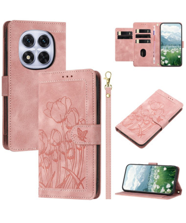 Étui Pochette Floral - Xiaomi Redmi Note 14 Pro 5G / Poco X7