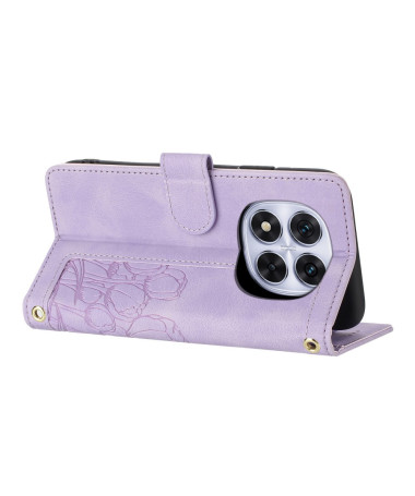 Étui Pochette Floral - Xiaomi Redmi Note 14 Pro 5G / Poco X7 Violet - photo 10