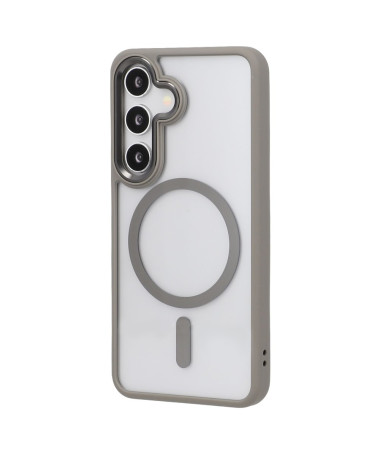 Coque Samsung Galaxy S25 FULEXIN MagSafe Gris Foncé - photo 14