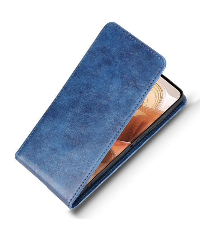 Monza - Housse Verticale Motorola Edge 50 Ultra avec Porte-Carte