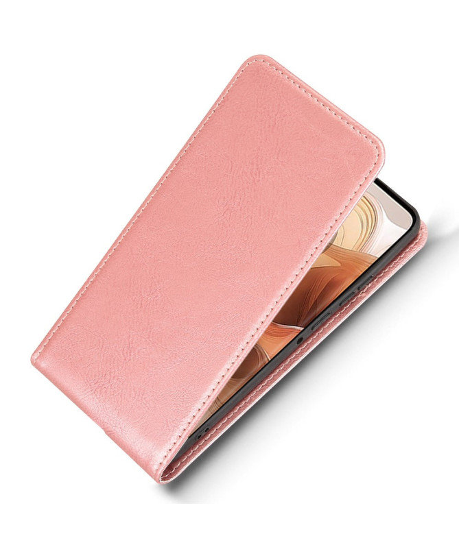 Monza - Housse Verticale Motorola Edge 50 Ultra avec Porte-Carte