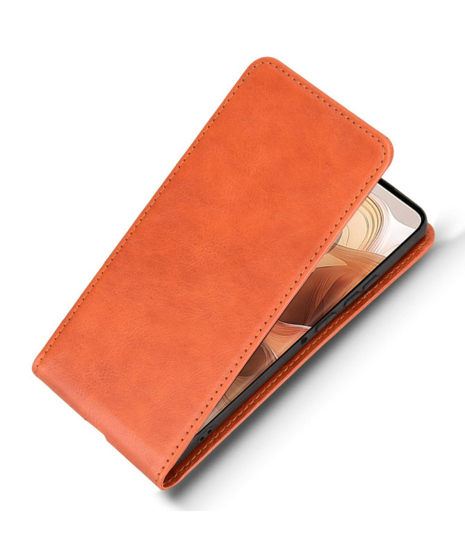 Monza - Housse Verticale Motorola Edge 50 Ultra avec Porte-Carte