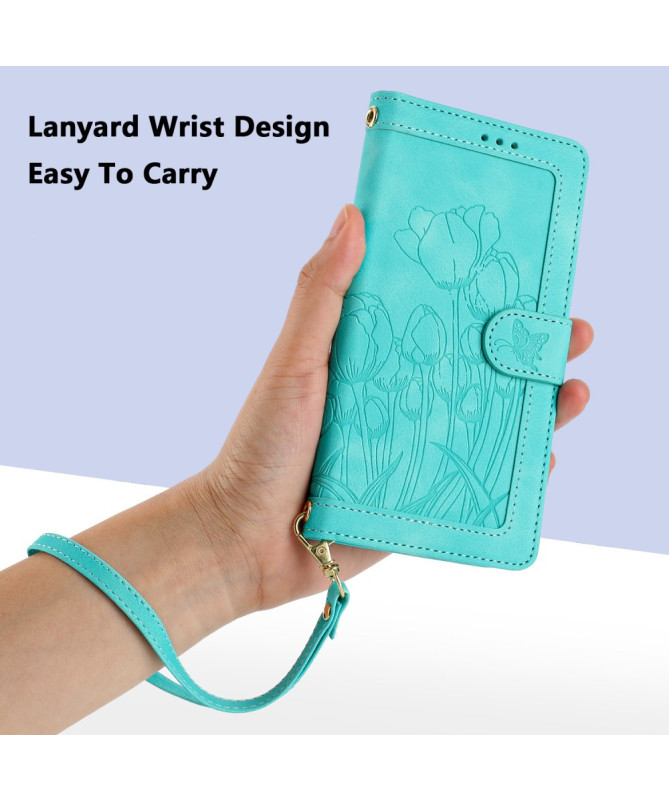 Étui Pochette Floral - Motorola Edge 50 Ultra