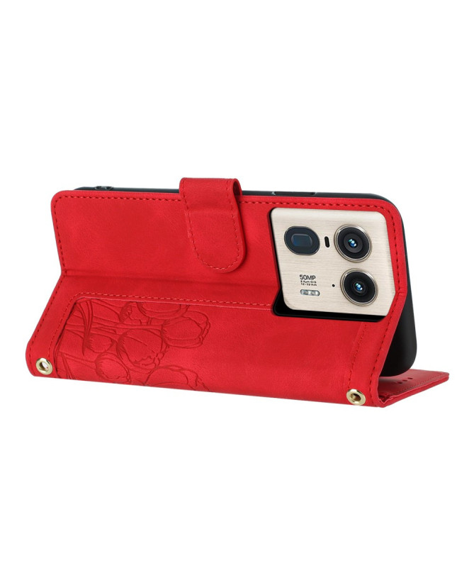 Étui Pochette Floral - Motorola Edge 50 Ultra