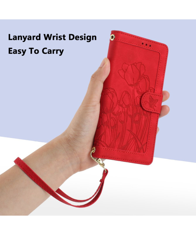 Étui Pochette Floral - Motorola Edge 50 Ultra