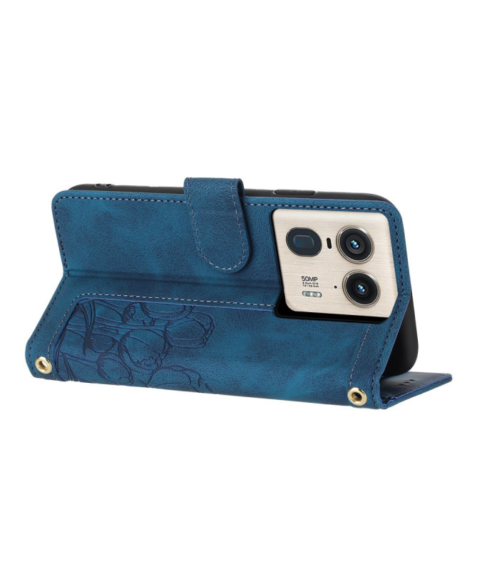 Étui Pochette Floral - Motorola Edge 50 Ultra