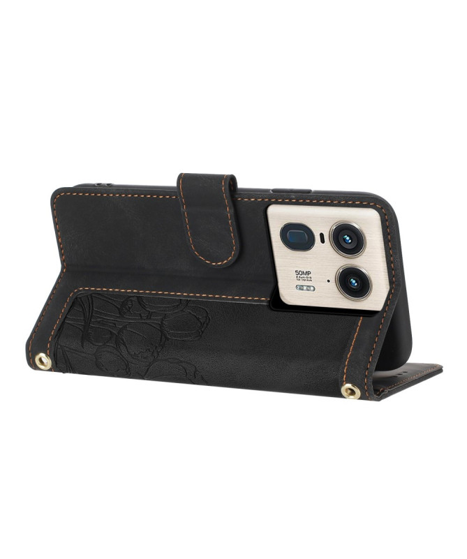 Étui Pochette Floral - Motorola Edge 50 Ultra