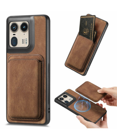 Montparnasse - Coque Motorola Edge 50 Ultra avec porte-cartes magnétique