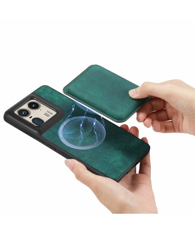 Montparnasse - Coque Motorola Edge 50 Ultra avec porte-cartes magnétique