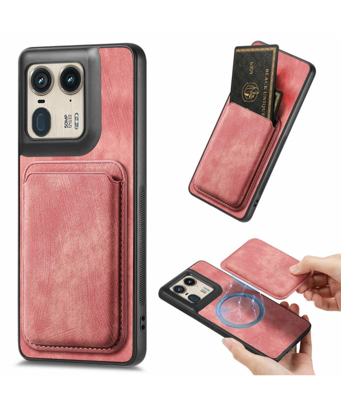 Montparnasse - Coque Motorola Edge 50 Ultra avec porte-cartes magnétique