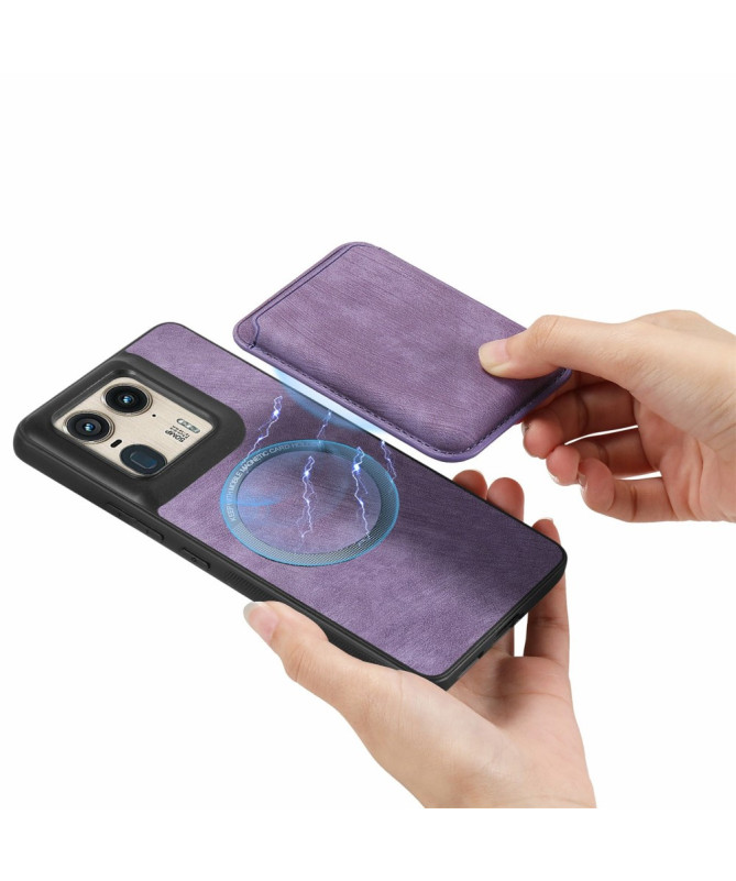 Montparnasse - Coque Motorola Edge 50 Ultra avec porte-cartes magnétique